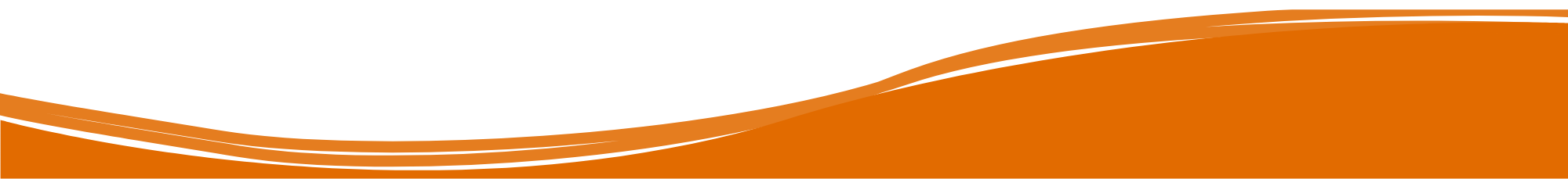 an orange wave